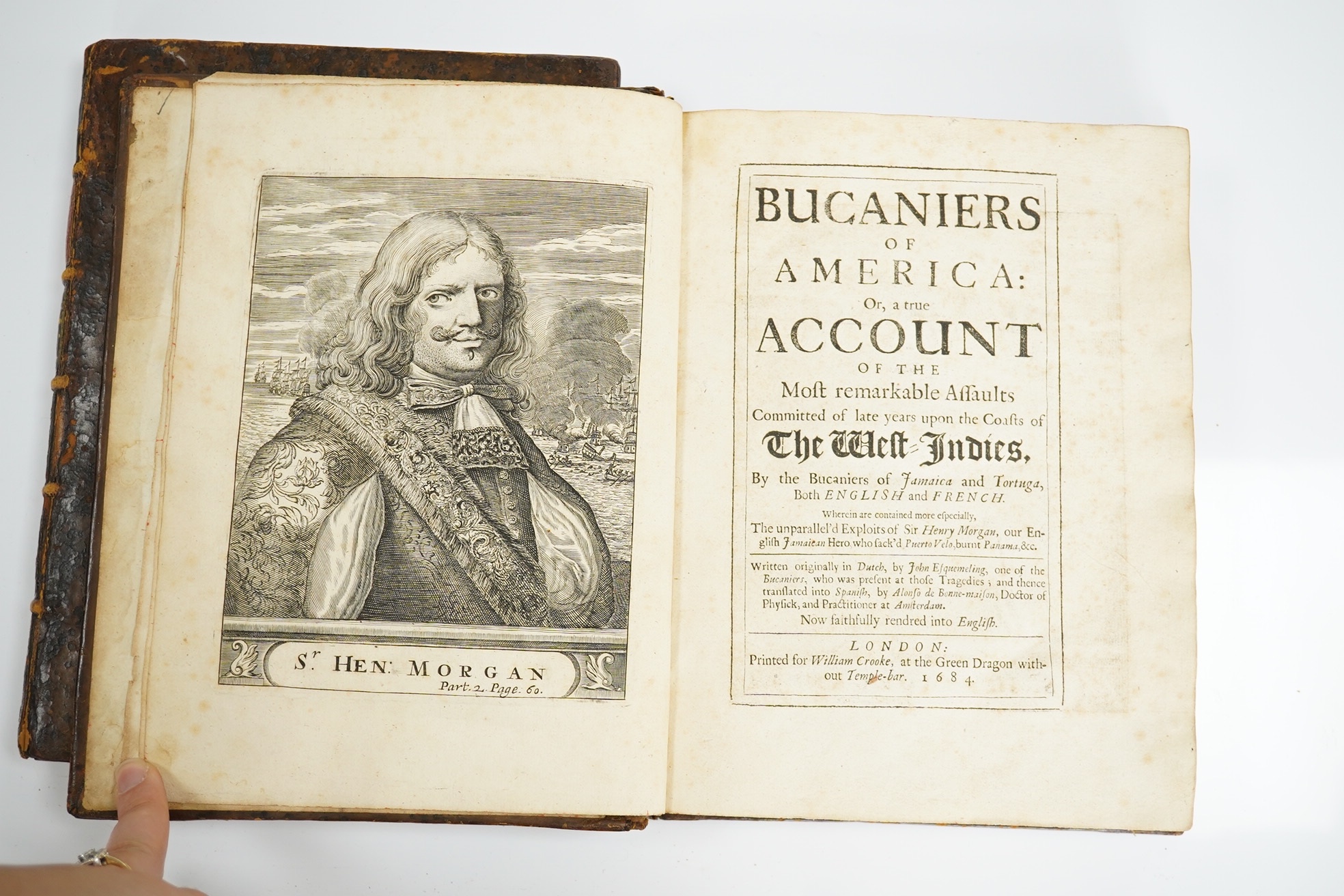 Esquemeling, John - The Bucaniers of America: or, a True Account of the Most Remarkable Assaults committed of late years upon the Coasts of the West indies, by the Bucaniers of Jamaica and Tortuga, both English and Frenc